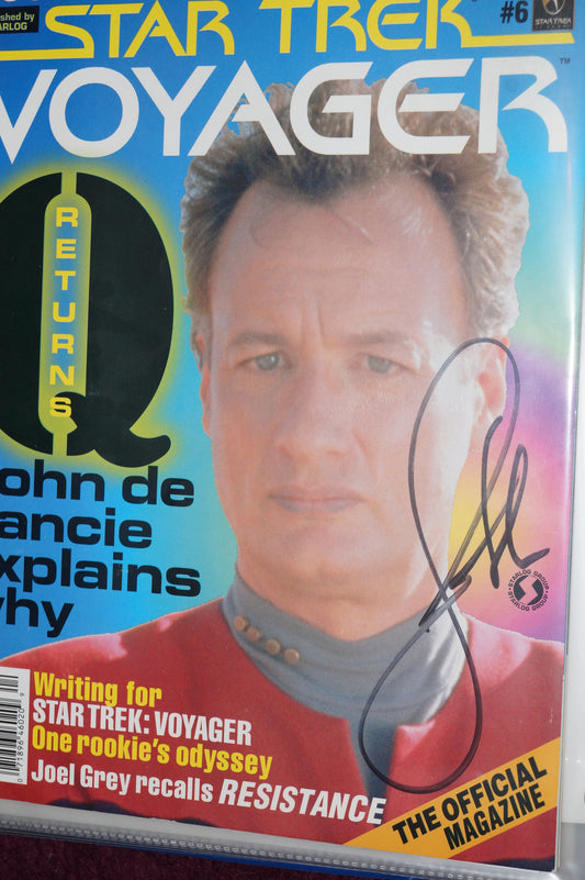 Autographed Photo "John DeLancie"