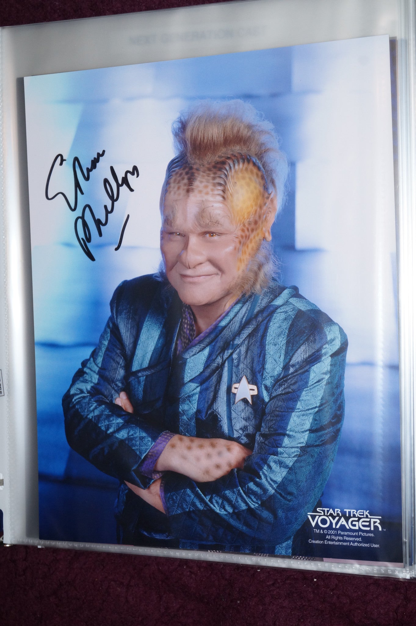 Autographed Photo "Ethan Phillips"