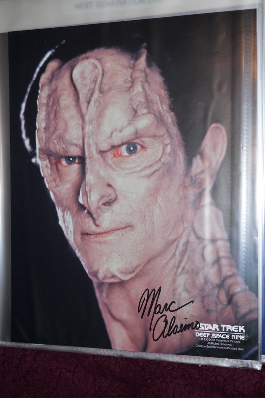 Autographed Photo  "Marc Alaimo"
