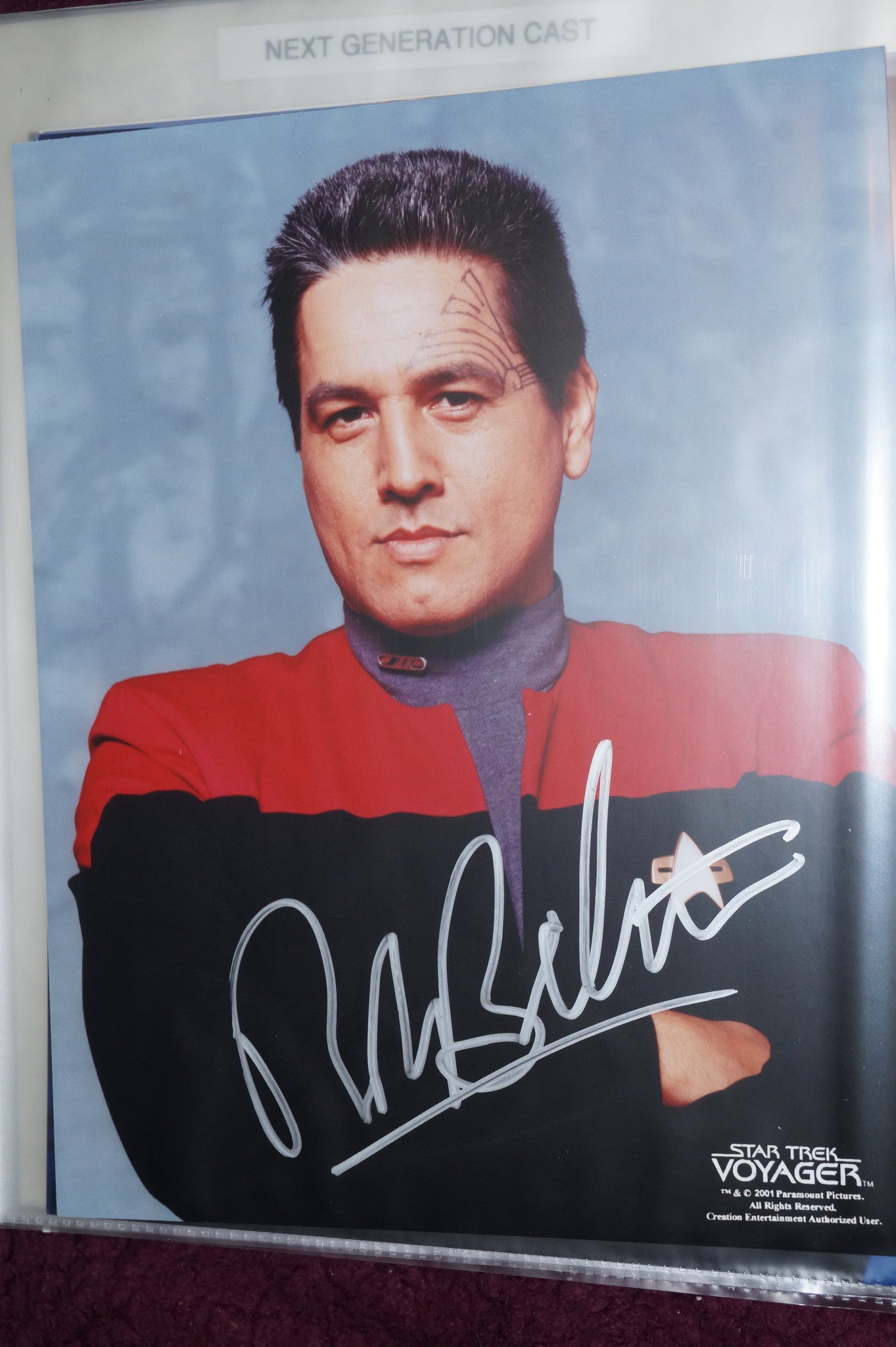 Autographed Photo "Robert Beltran"