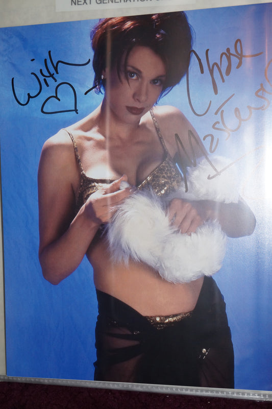 Autographed Photo "Chase Masterson"