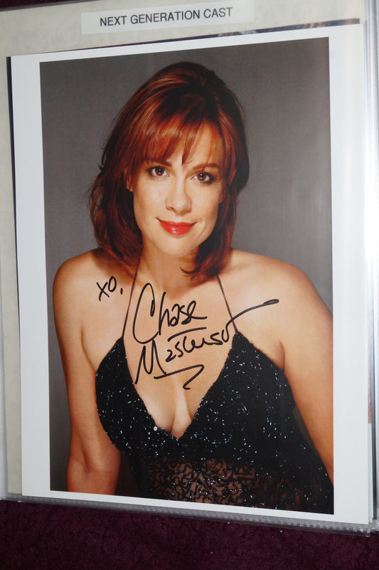 Autographed Photo "Chase Masterson"