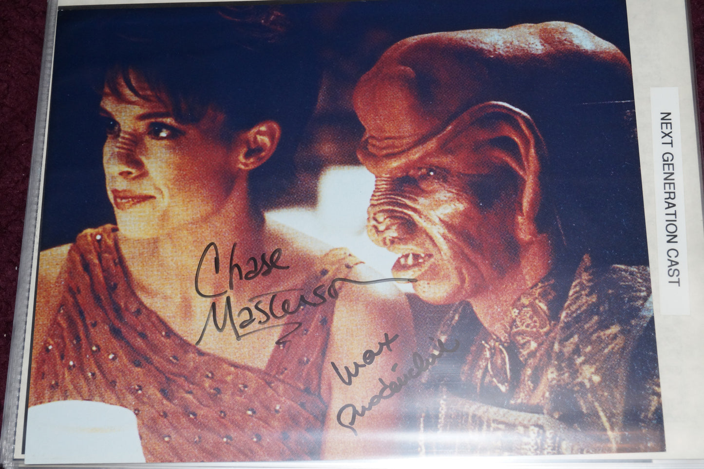 Autographed Photo "Chase Masterson"