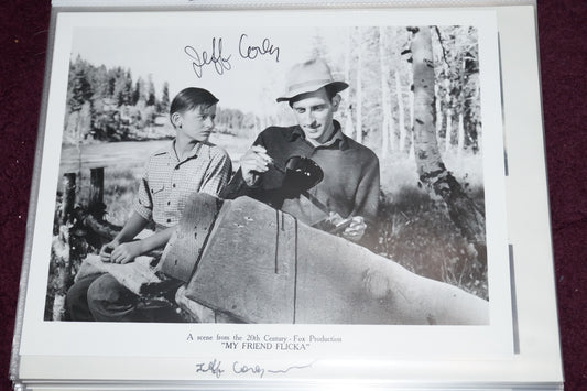 Autographed Photo "Jeff Corey"