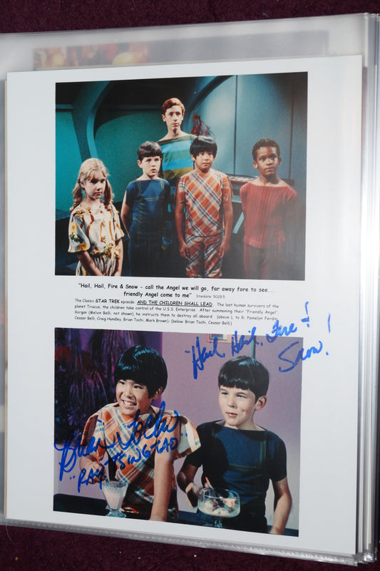 Autographed Photo "Brian Tochi"