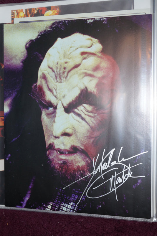 Autographed Photo "JG Hertzler"