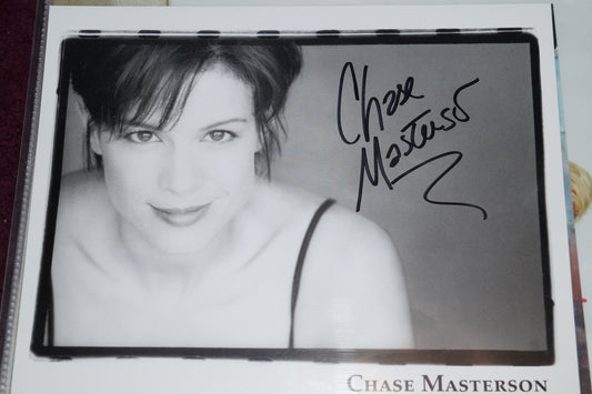 Autographed Photo"Chase Masterson"