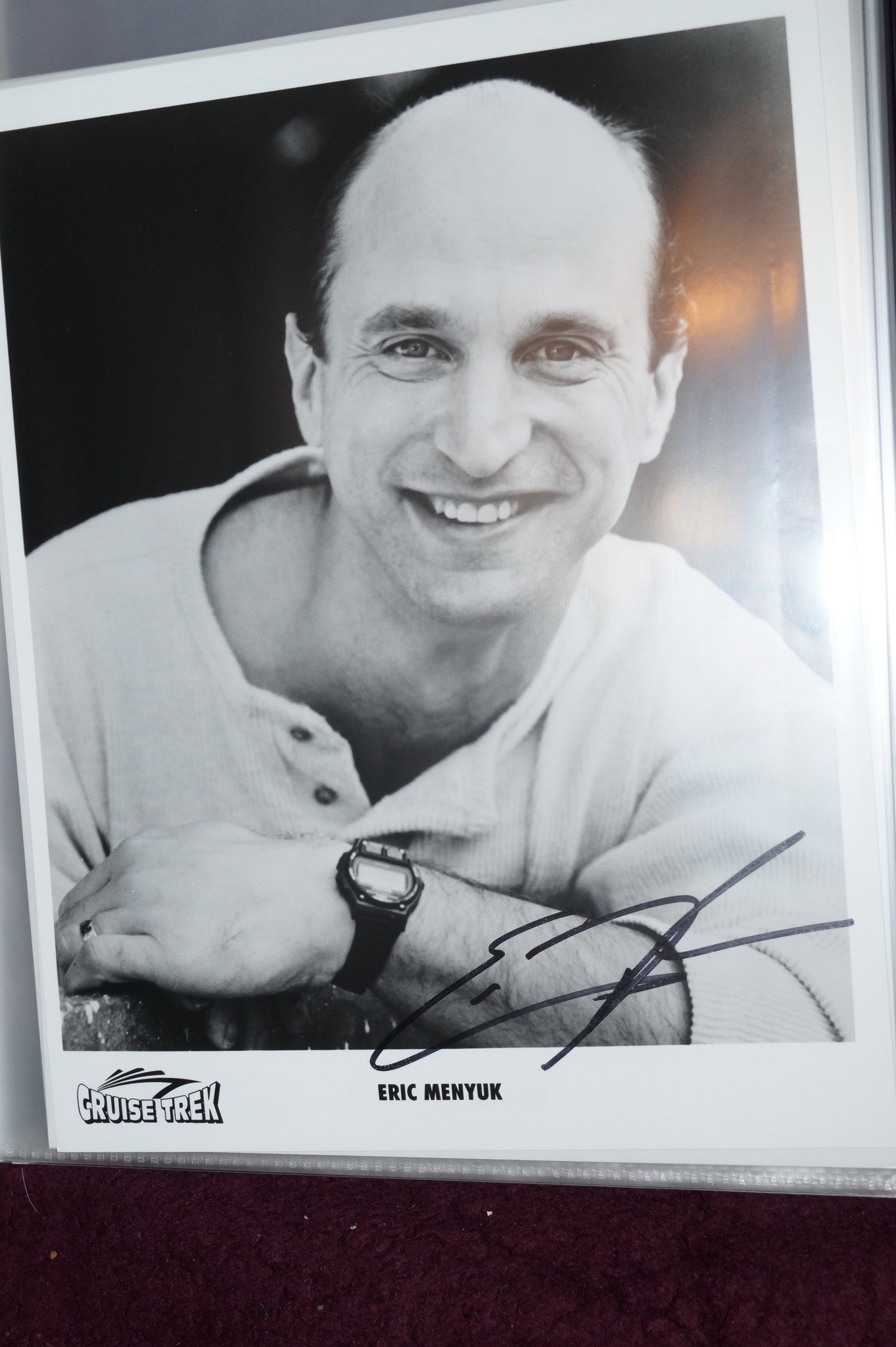 Autographed Photo "Eric Menyuk"