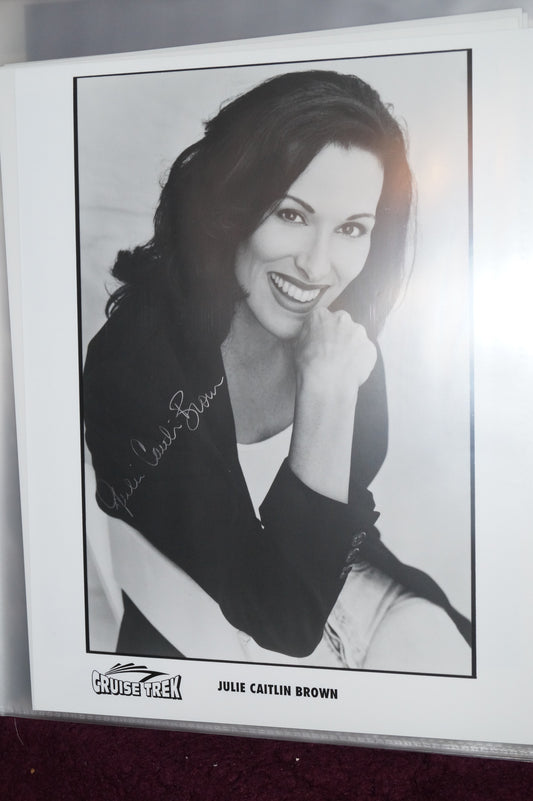 Autographed Photo "Julie Caitlin Brown"
