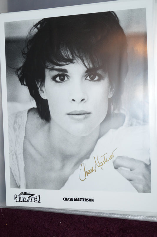 Autographed Photo "Chase Masterson"