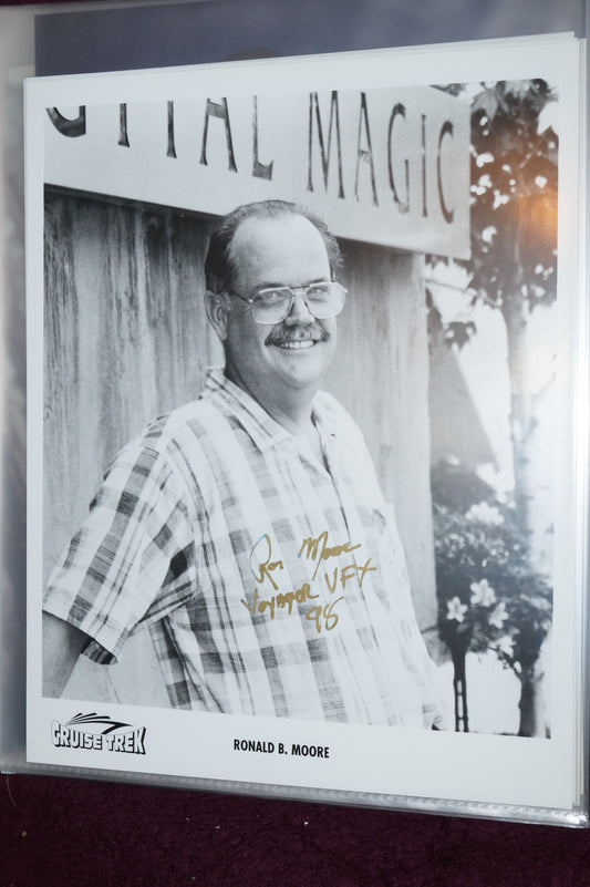 Autographed Photo "Ronald B. Moore"