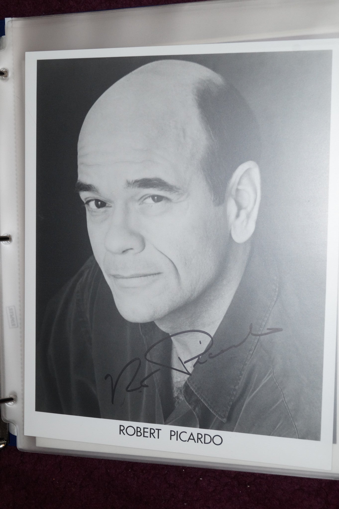 Autographed Photo "Robert Picardo"