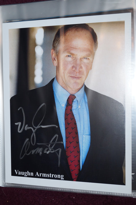 Autographed Photo "Vaughn Armstrong"