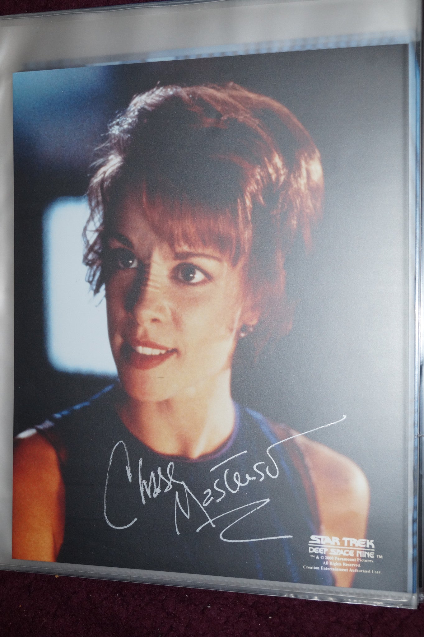 Autographed Photo "Chase Masterson"