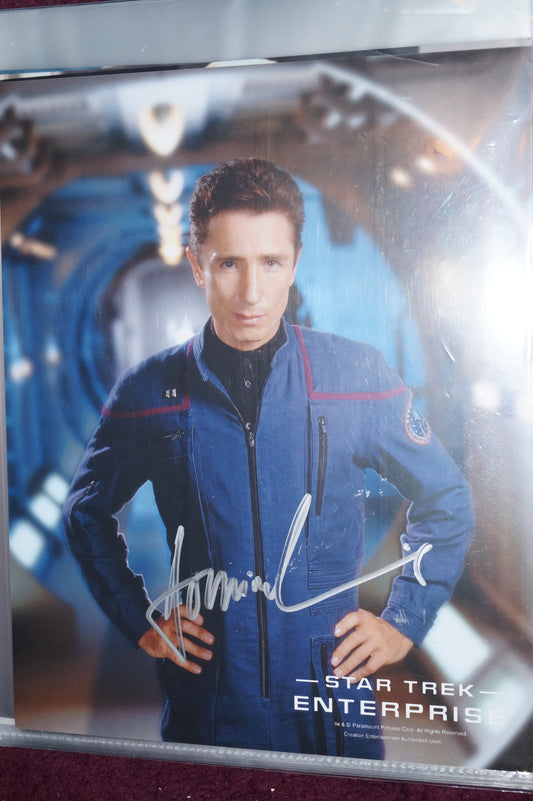 Autographed Photo "Dominic Keating"