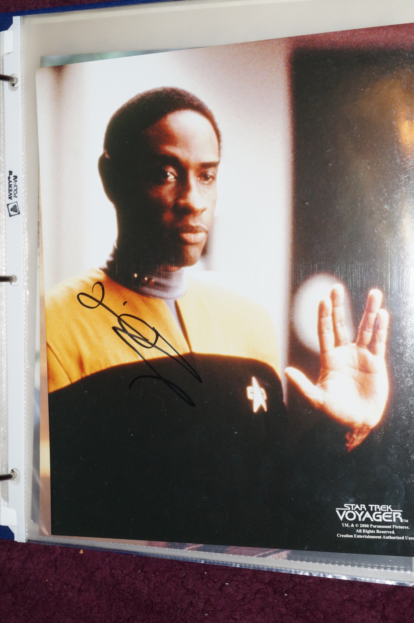 Autographed Photo "Tim Russ"