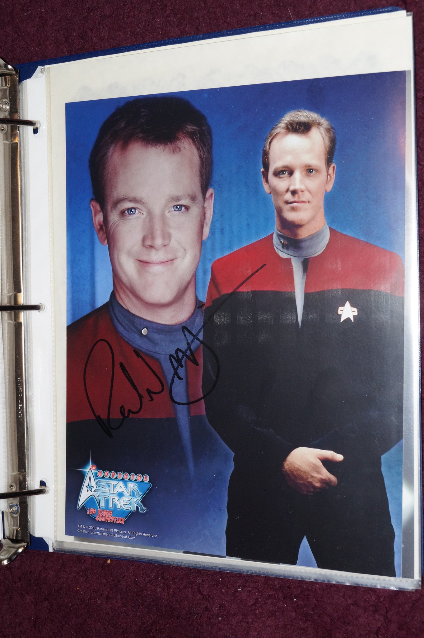 Autographed Photo "Robert Duncan McNeil"
