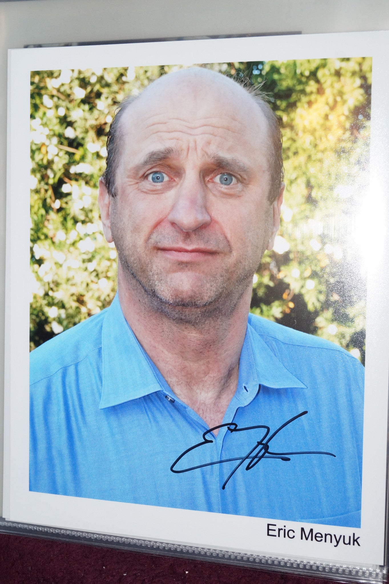 Autographed Photo "Eric Menyuk"