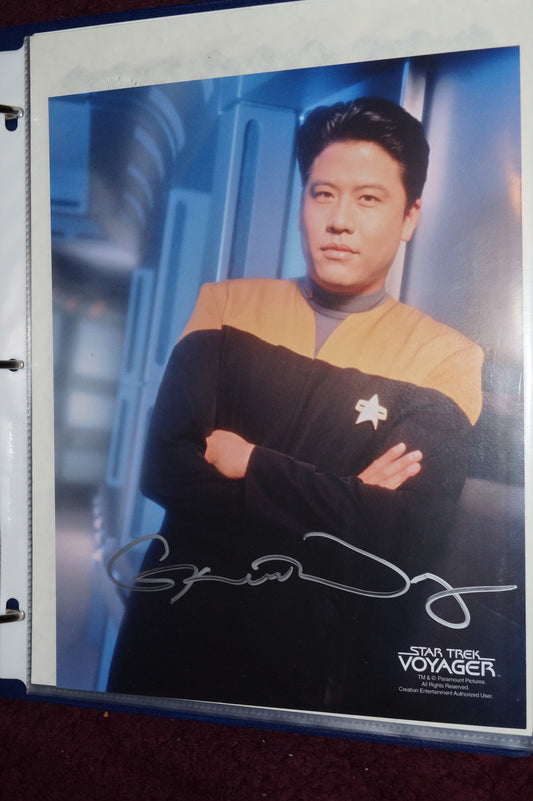 Autographed Photo "Garrett Wang"