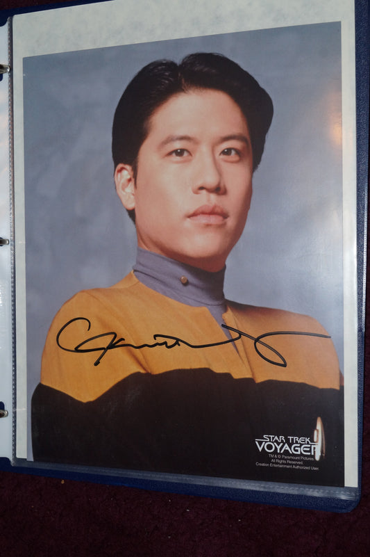 Autographed Photo "Garrett Wang"