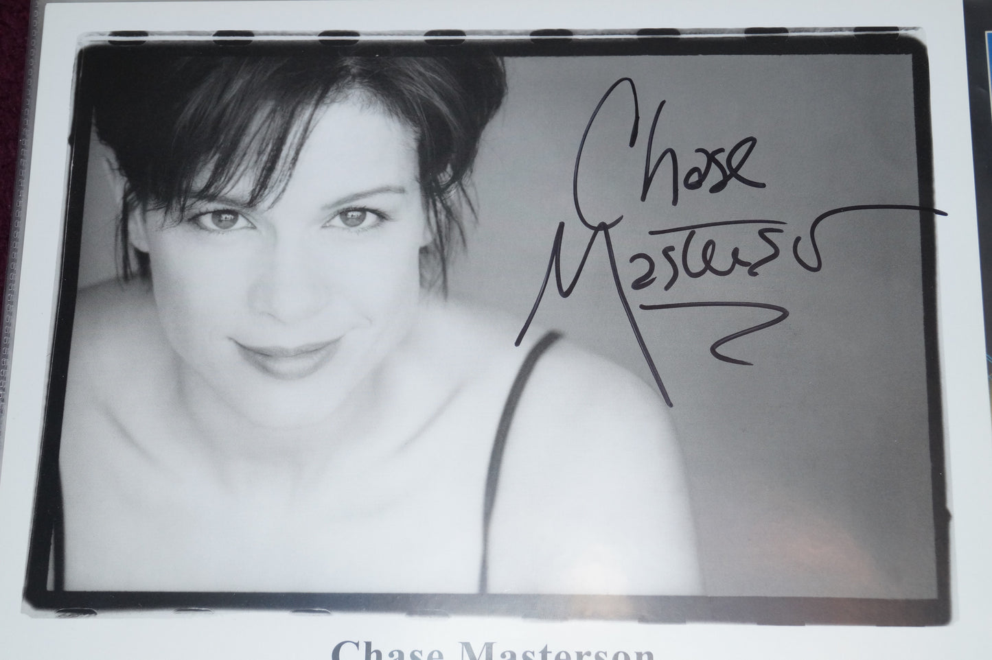 Autographed Photo "Chase Masterson"