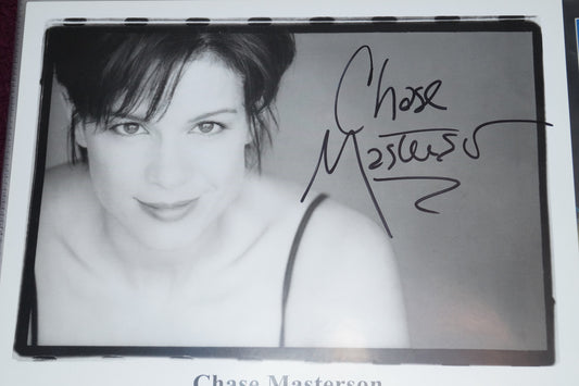 Autographed Photo "Chase Masterson"