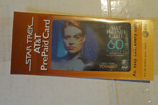 Star Trek AT&T Phonecard Seven of Nine,