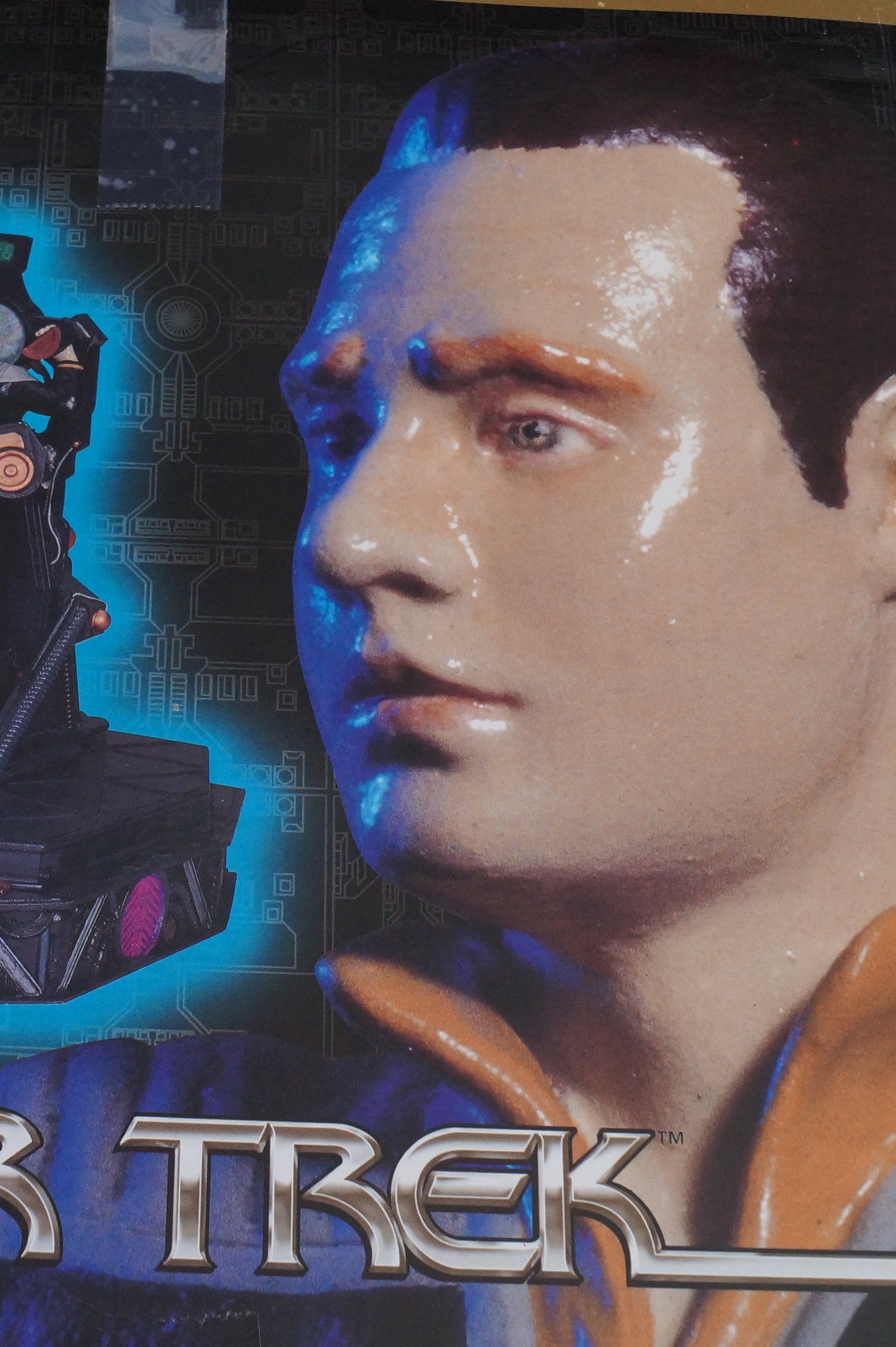 First Contact Data and Borg Queen Diorama