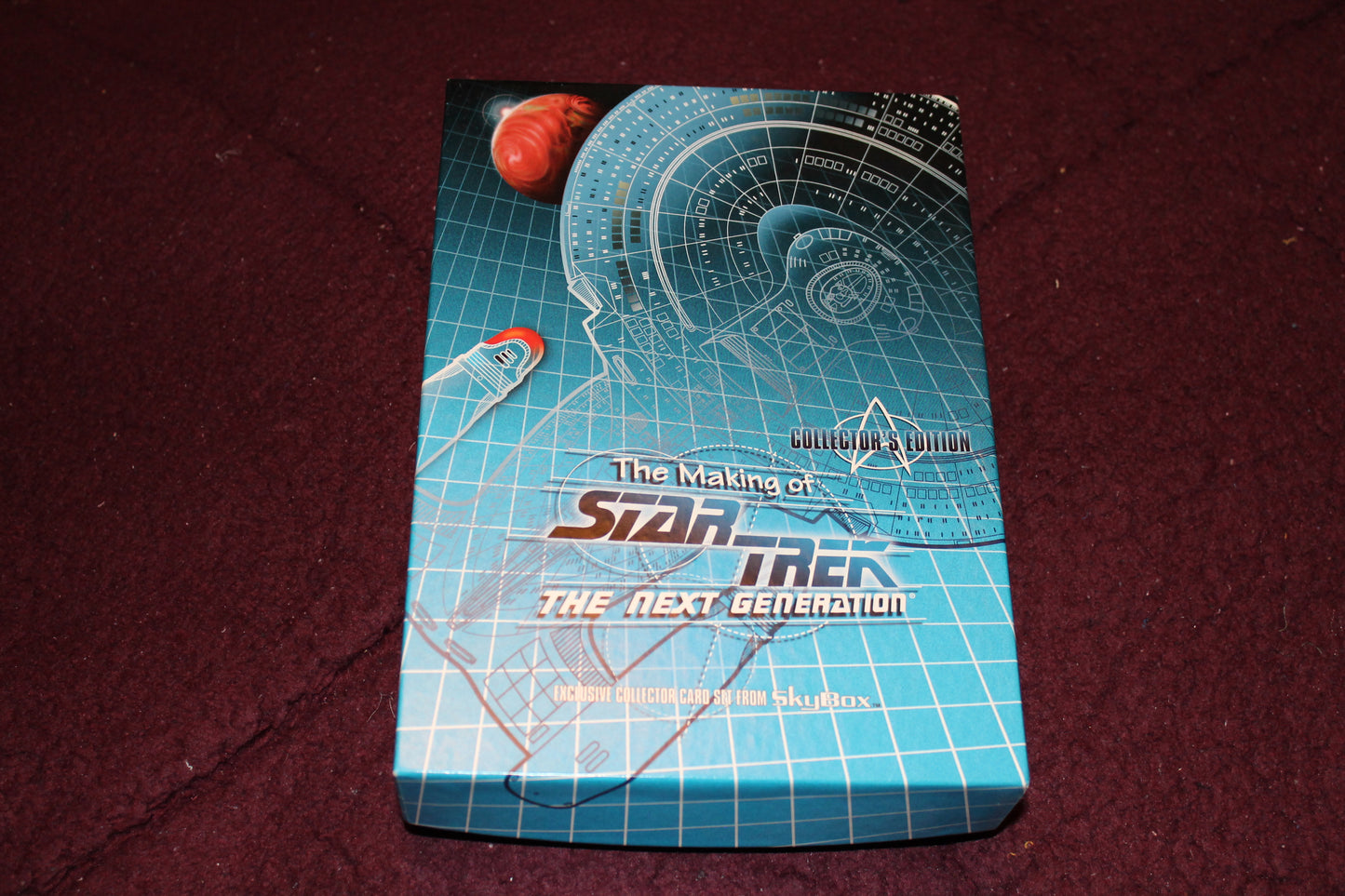 The Making of Star Trek the next Generation Collector cards by Skybox