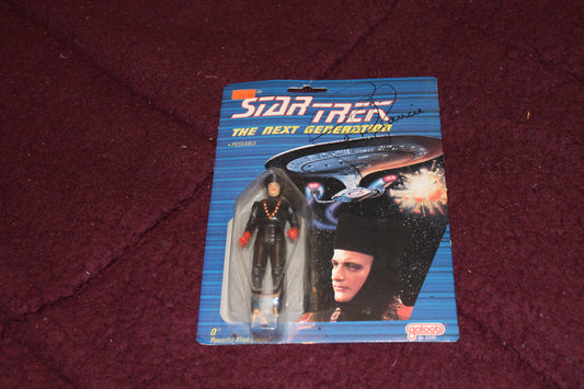 Galoob "Q" Figure AUTOGRAPHED by John Delancie