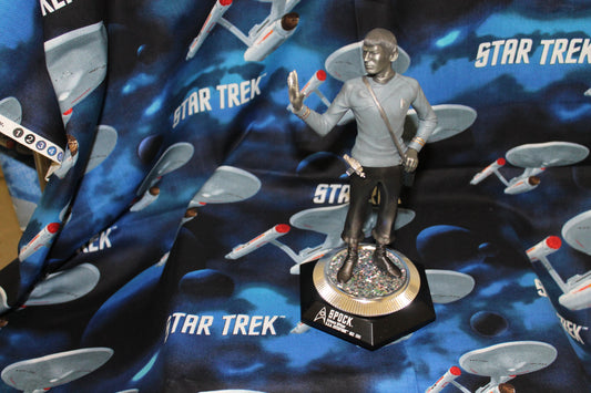Franklin Mint Spock Pewter Figure released in 1977