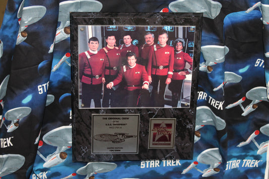 Original Crew Movie Plaque from QVC