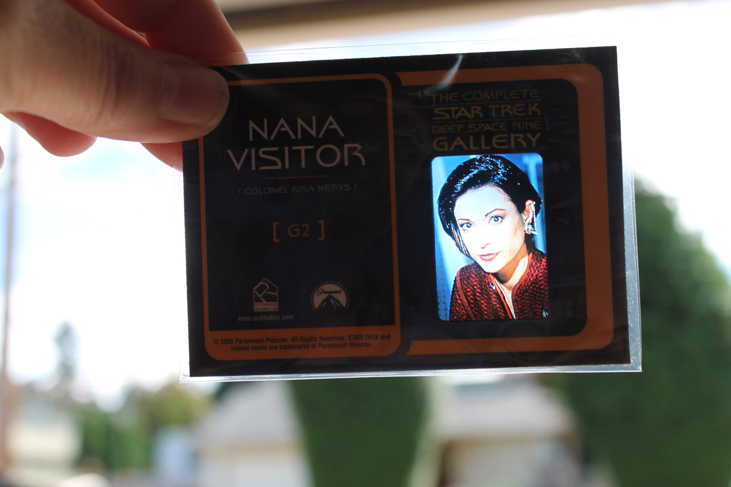 Deep Space 9 Major Kira Gallery Card