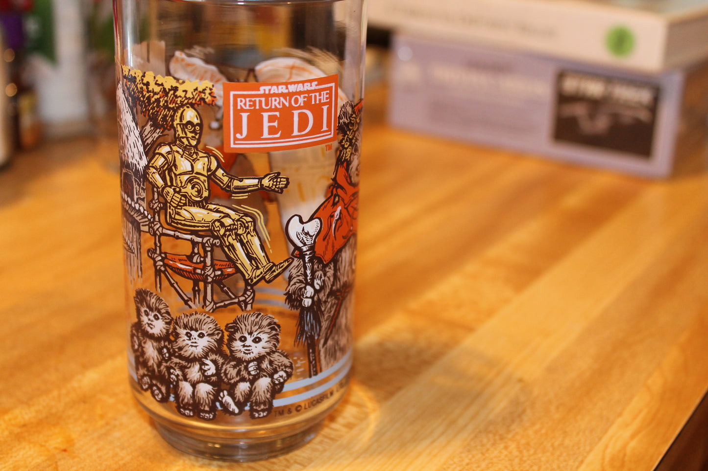 Star Wars Return of the Jedi Glass