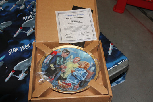 "Journey to Babel" Collector Plate