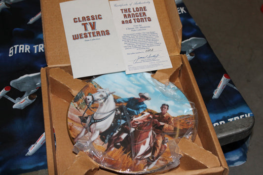 The Lone Ranger and Tonto Collector Plate