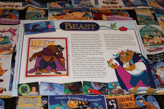 Willabee and Ward Disney Collector Patch "Beast"