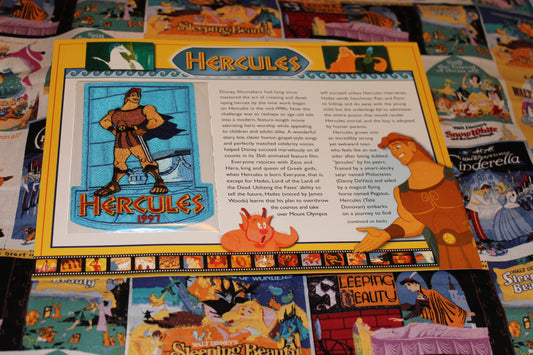 Willabee and Ward Disney Collector Patch "Hercules"