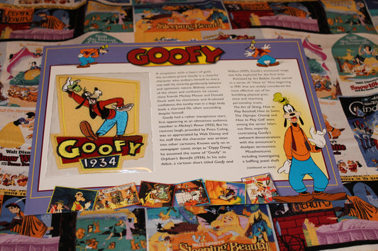 Willabee and Ward Disney Collector Patch "Goofy"
