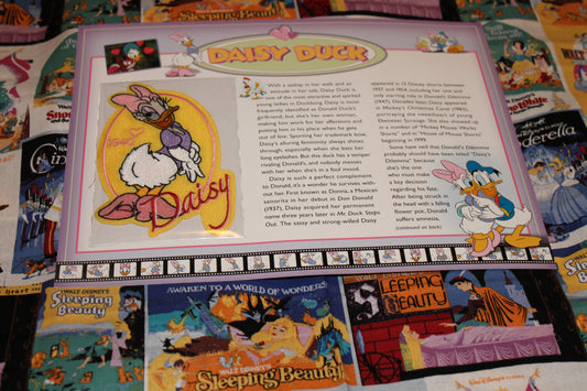 Willabee and Ward Disney Collector Patch "Daisy Duck"