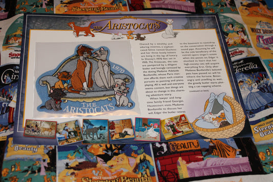Willabee and Ward Disney Collector Patch "The aristocats"