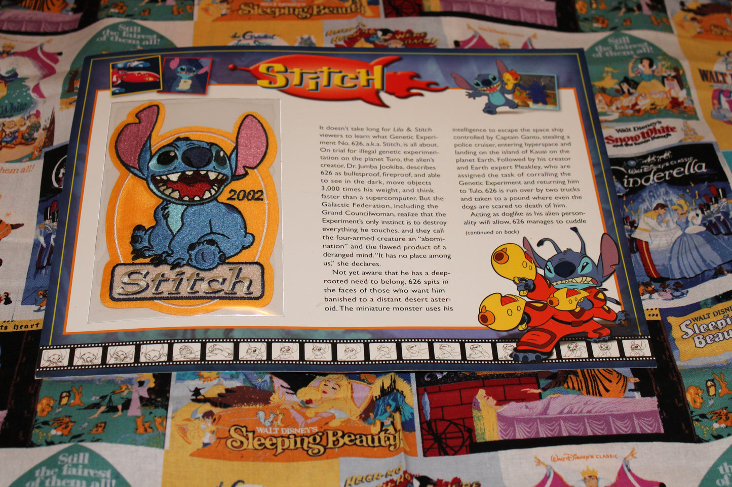 Willabee and Ward Disney Collector Patch "Stitch"