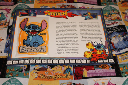 Willabee and Ward Disney Collector Patch "Stitch"