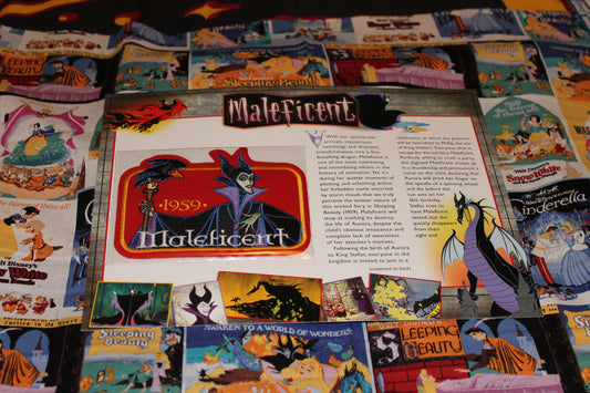Willabee and Ward Disney Collectors Patch "Malificent"