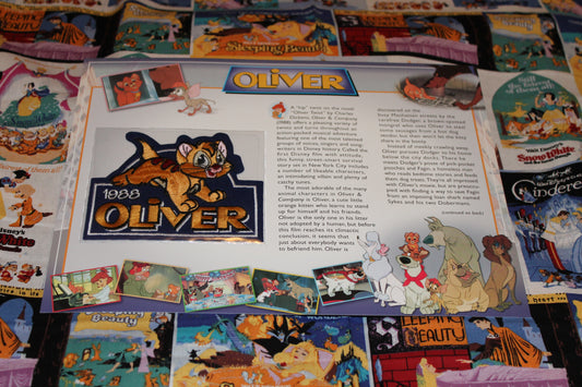 Willabee and Ward Disney Collector Patch "Oliver"