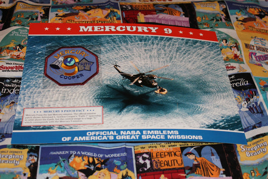 NASA Collector Patch "Mercury 9"