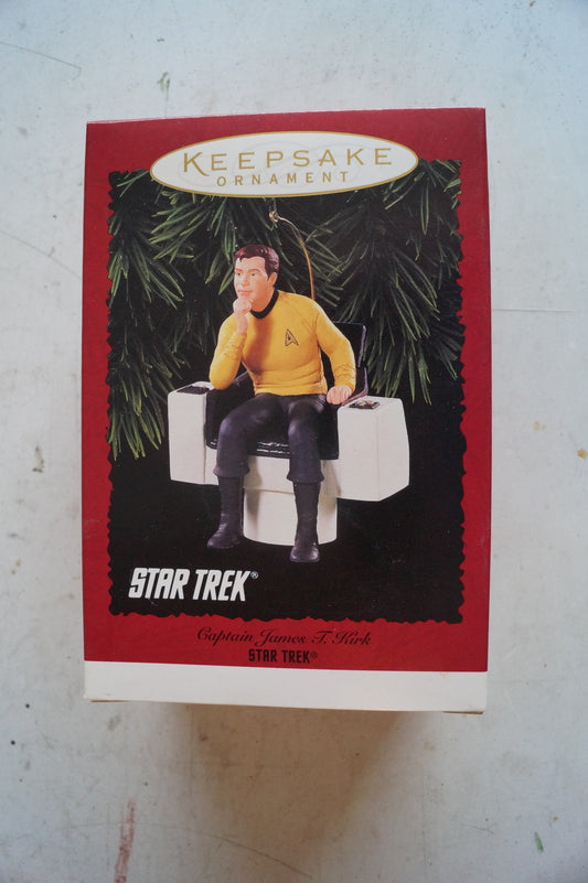 Hallmark Keepsake Ornament  Captain James T Kirk