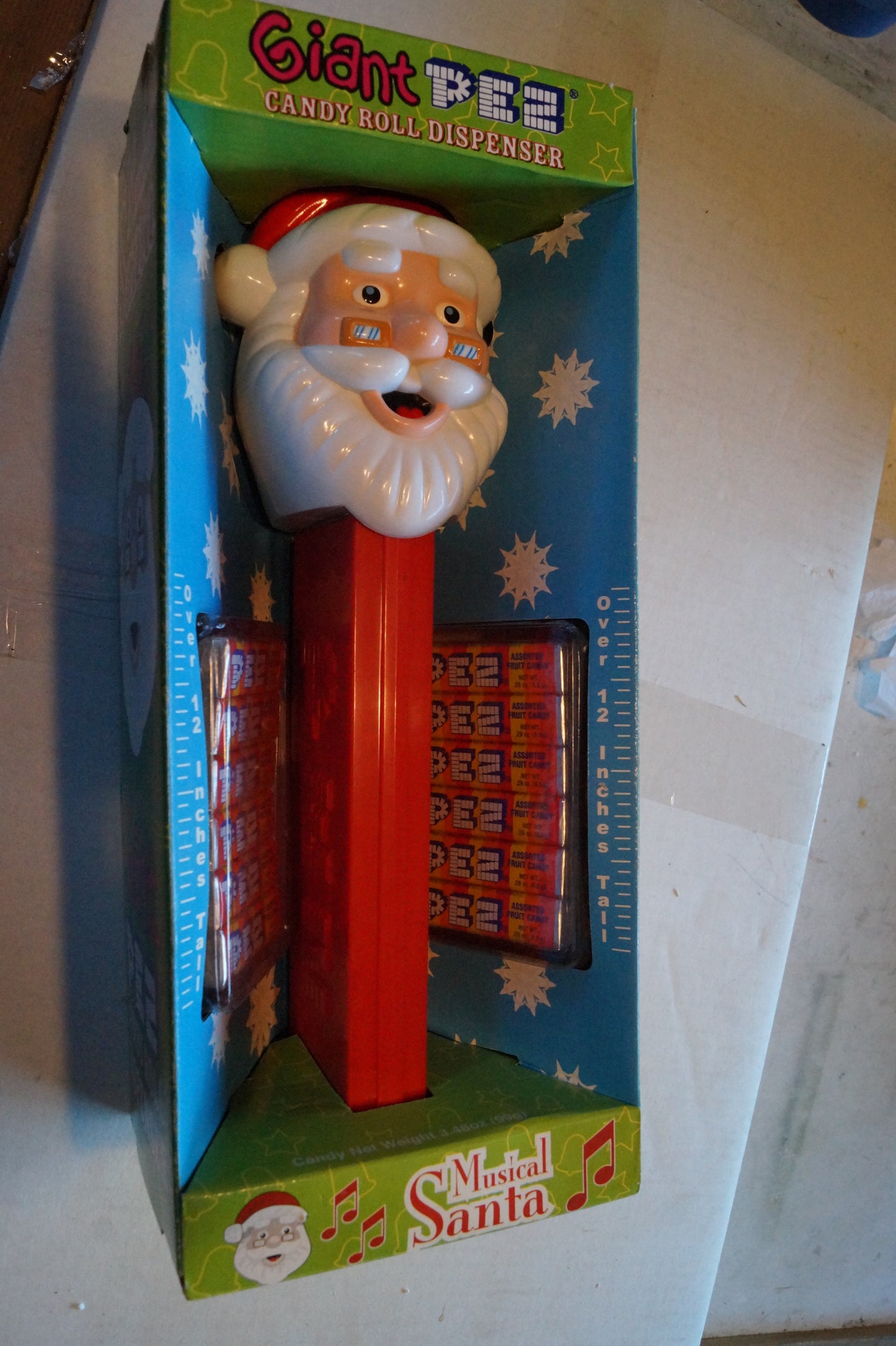 Santa Claus giant Pez