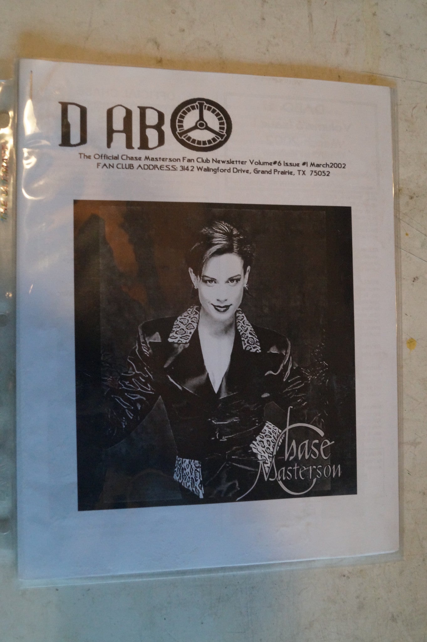 Chase Masterson Fan Club Pack