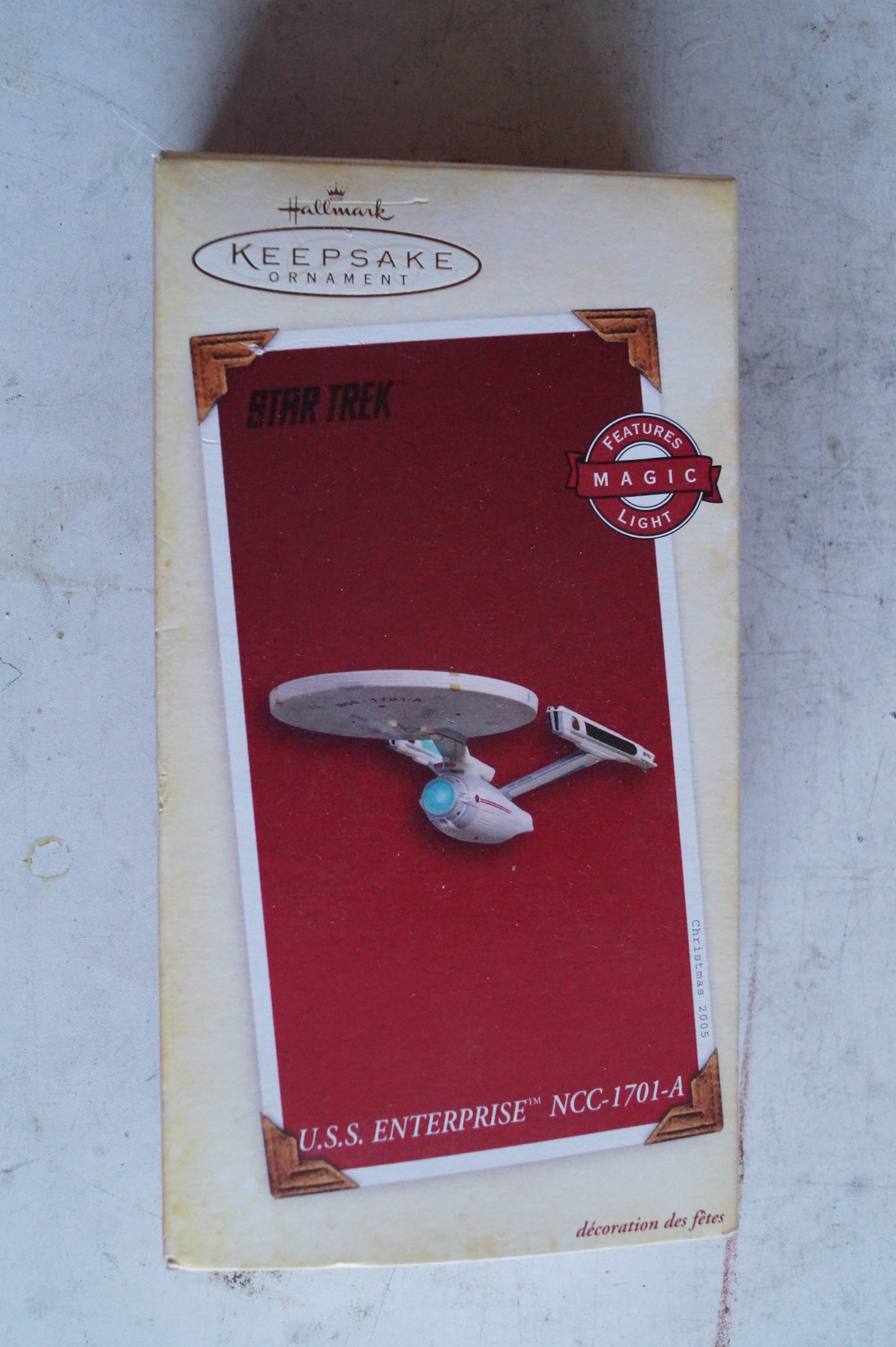 Hallmark Keepsake Ornament USS Enterprise NCC-1701A